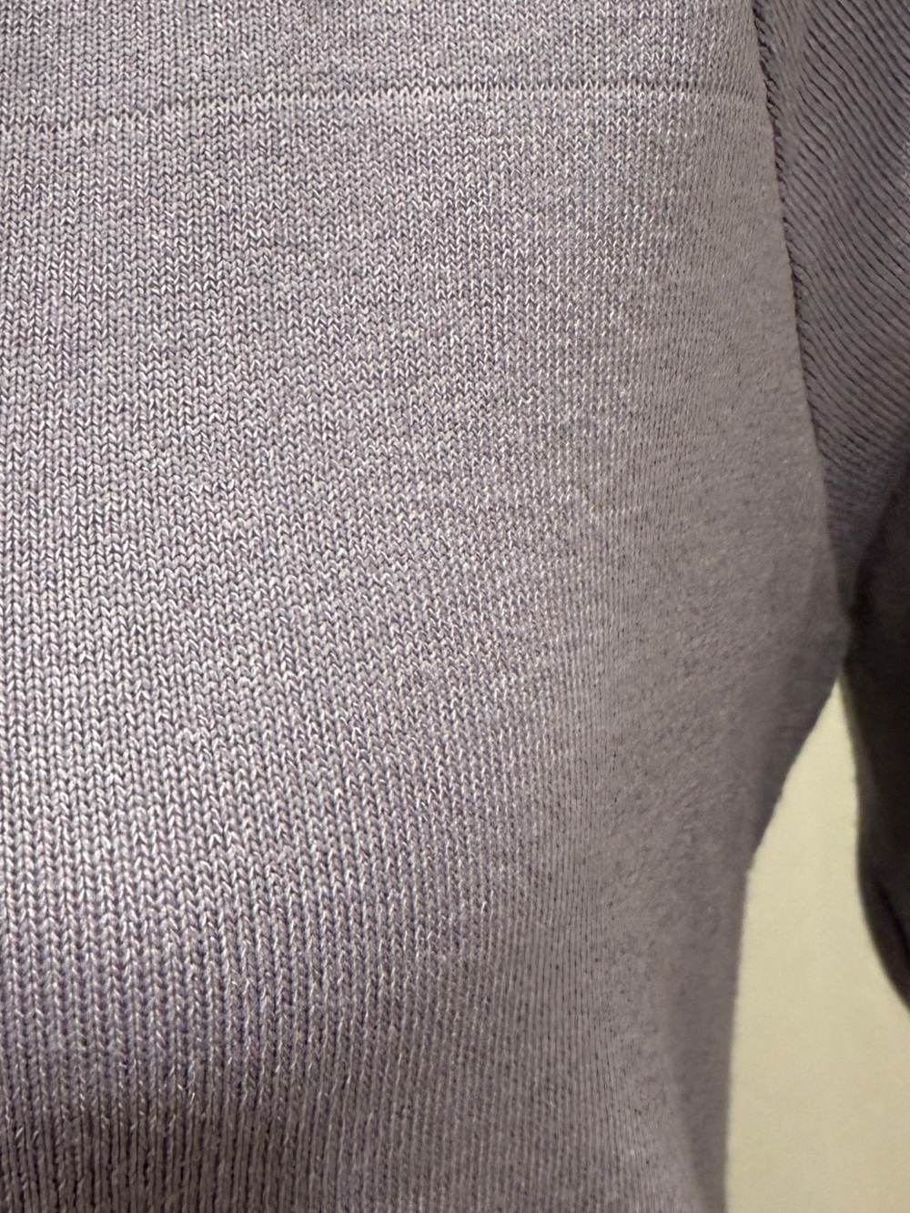 Banana Republic Lavender V-Neck Long Sleeve Tee - Picture 5 of 5